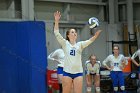 VB vs USCGA  Wheaton College Women's Volleyball vs U.S. Coast Guard Academy. - Photo by Keith Nordstrom : Wheaton, Volleyball